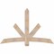 Ekena Millwork Alberta Smooth Timber Gable Bracket, Douglas Fir, 72"W x 48"H x 5 1/2"D x 5 1/2"F, 16/12 Pitch GBW072X48X0606ALB00SDF - alternate 1